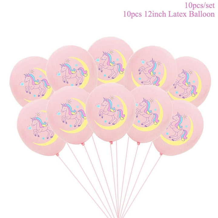 Happy Birthday Unicorn Foil Balloons Figures BENNYS 