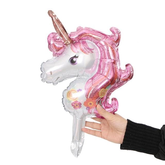 Happy Birthday Unicorn Foil Balloons Figures BENNYS 