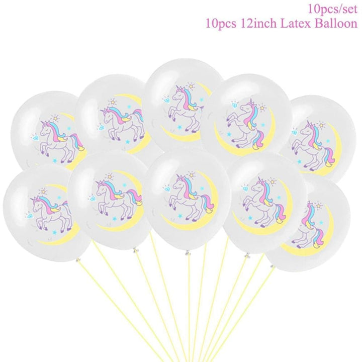 Happy Birthday Unicorn Foil Balloons Figures BENNYS 