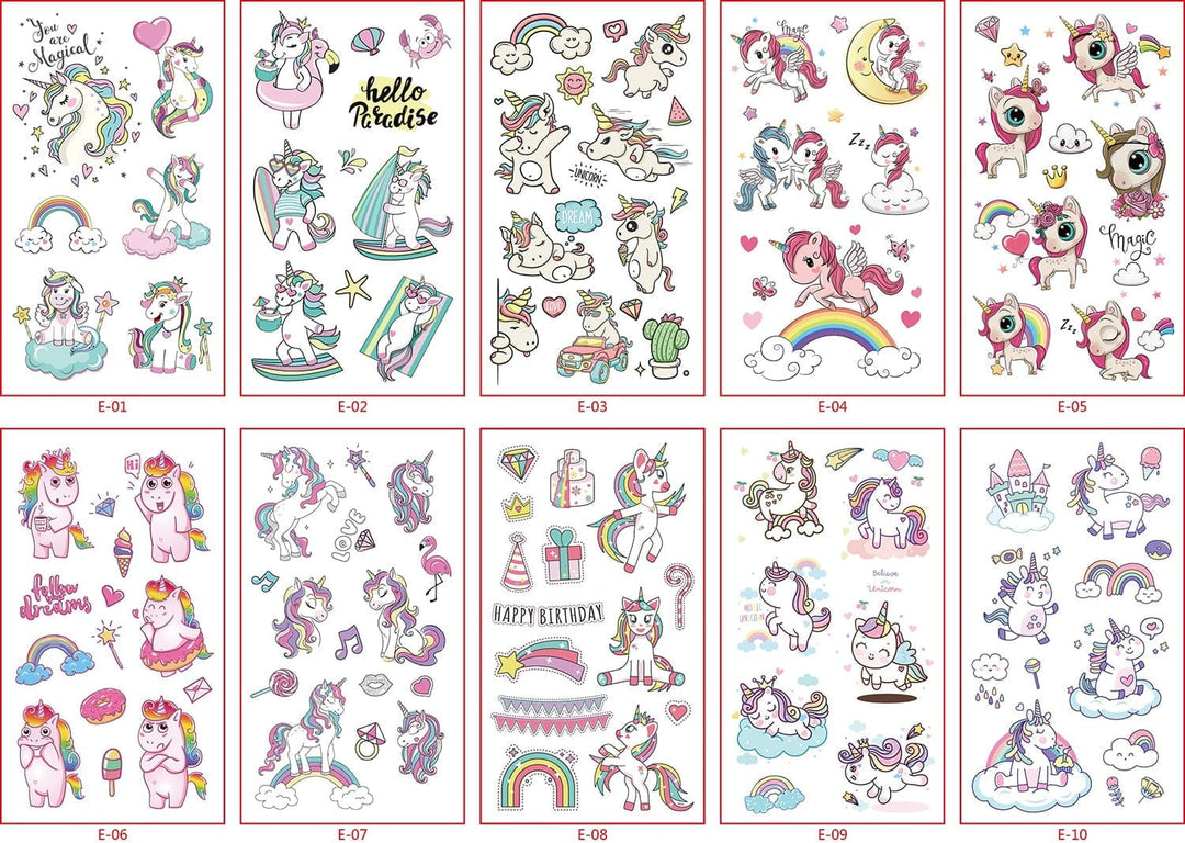 Happy Birthday Unicorn Foil Balloons Figures BENNYS 