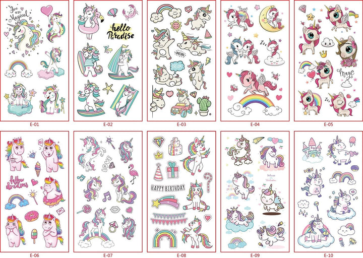 Happy Birthday Unicorn Foil Balloons Figures BENNYS 