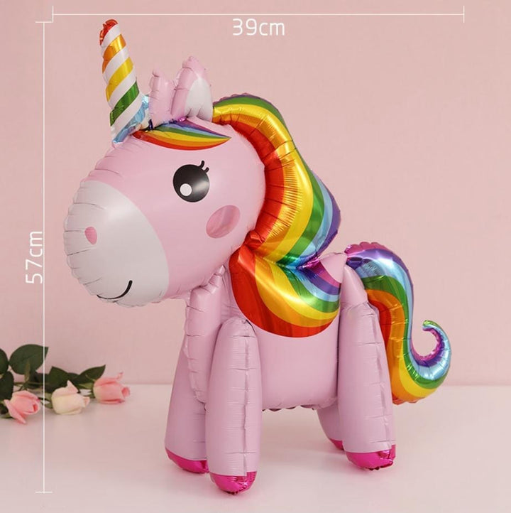 Happy Birthday Unicorn Foil Balloons Figures BENNYS 
