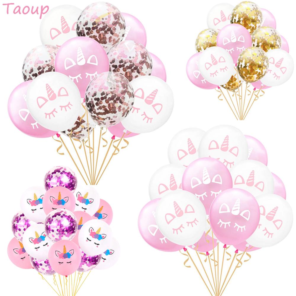 Happy Birthday Unicorn Foil Balloons Figures BENNYS 