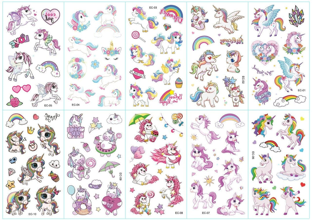 Happy Birthday Unicorn Foil Balloons Figures BENNYS 