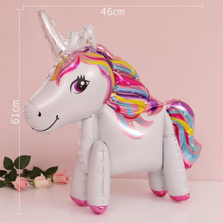 Happy Birthday Unicorn Foil Balloons Figures BENNYS 