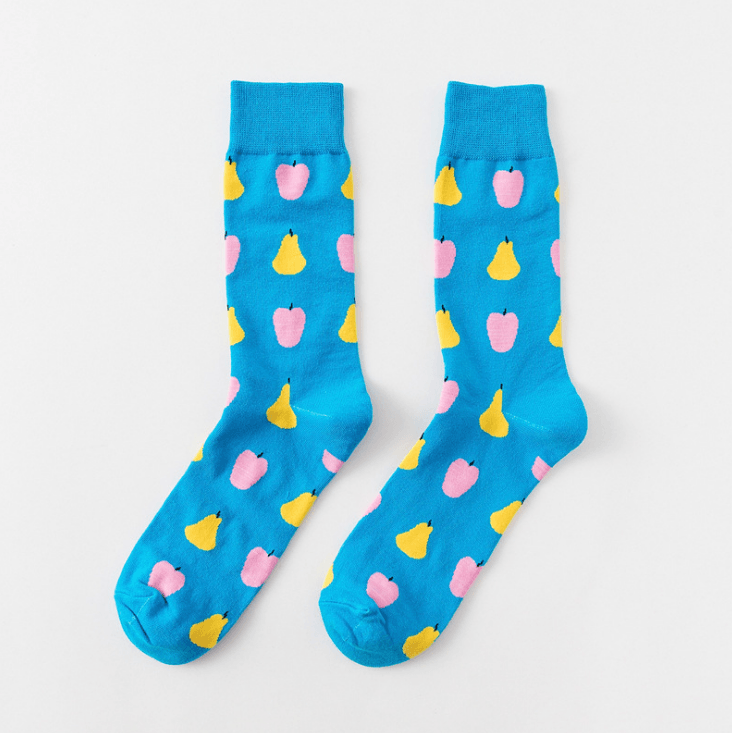 Happy tube socks fruit banana men's and women's socks BENNYS 