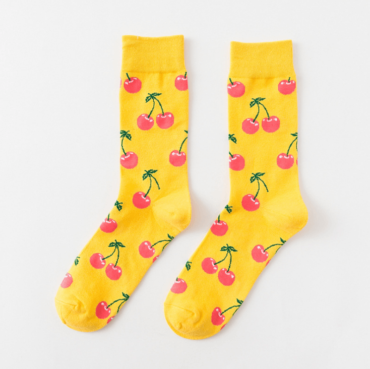 Happy tube socks fruit banana men's and women's socks BENNYS 