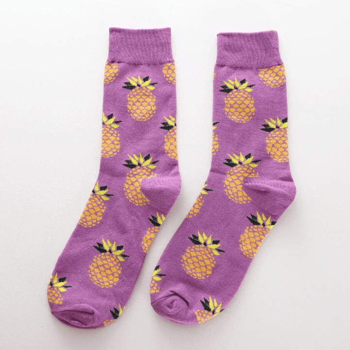 Happy tube socks fruit banana men's and women's socks BENNYS 