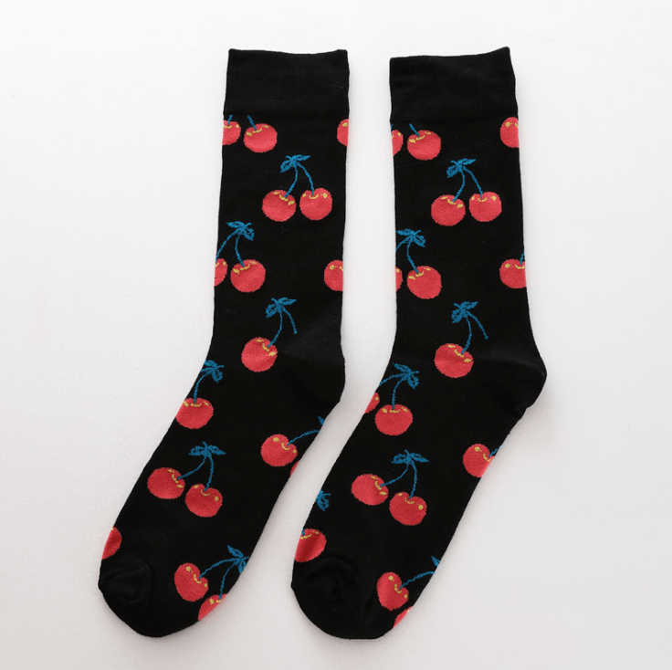 Happy tube socks fruit banana men's and women's socks BENNYS 