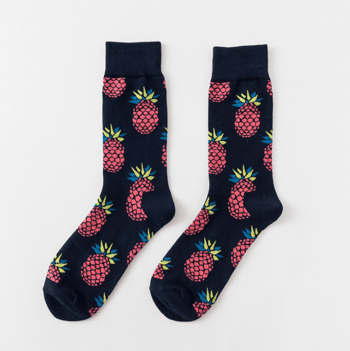 Happy tube socks fruit banana men's and women's socks BENNYS 