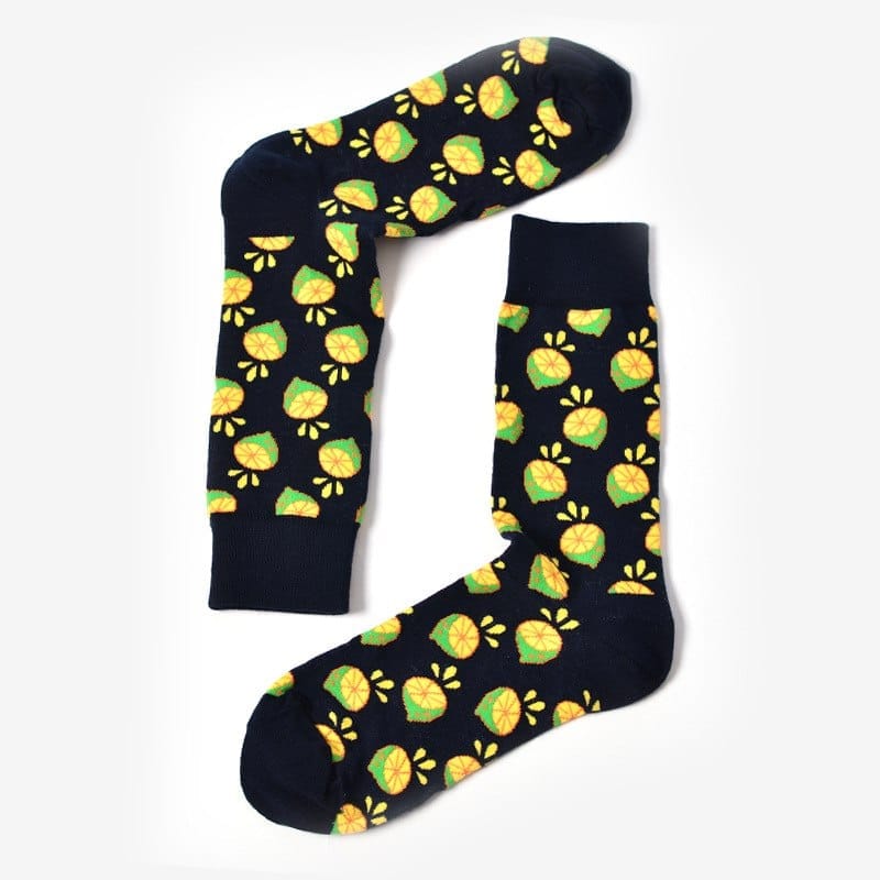 Happy tube socks fruit banana men's and women's socks BENNYS 