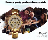 Womens Watch Shockproof Waterproof Luxury Ladies Watch-watch-Bennys Beauty World