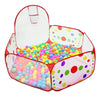 1.2M Ball Pool with Basket Children Toy Indoor Playpen Tent-toys-Bennys Beauty World