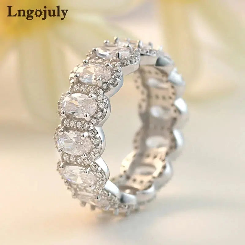 925 Sterling Silver Ring Fashion Silver Jewelry Accessories For Women