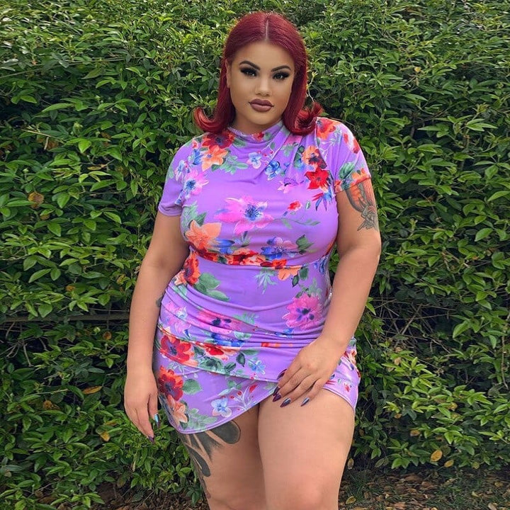 Hey Sexy Plus Size Mini Dress BENNYS 