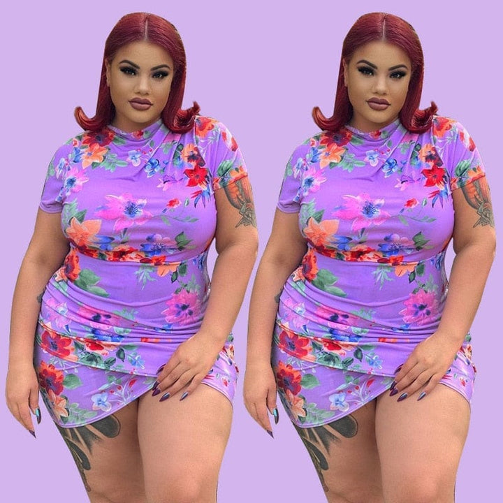 Hey Sexy Plus Size Mini Dress BENNYS 