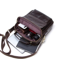 Leather Messenger Bag For men Casual Shoulder Crossbosy Bags-bag-Bennys Beauty World