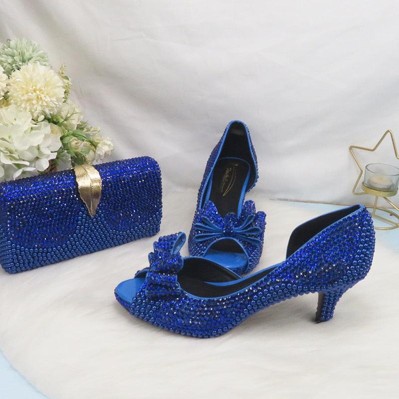 Women's Wedding Shoes With Matching Bags-Bag-Bennys Beauty World