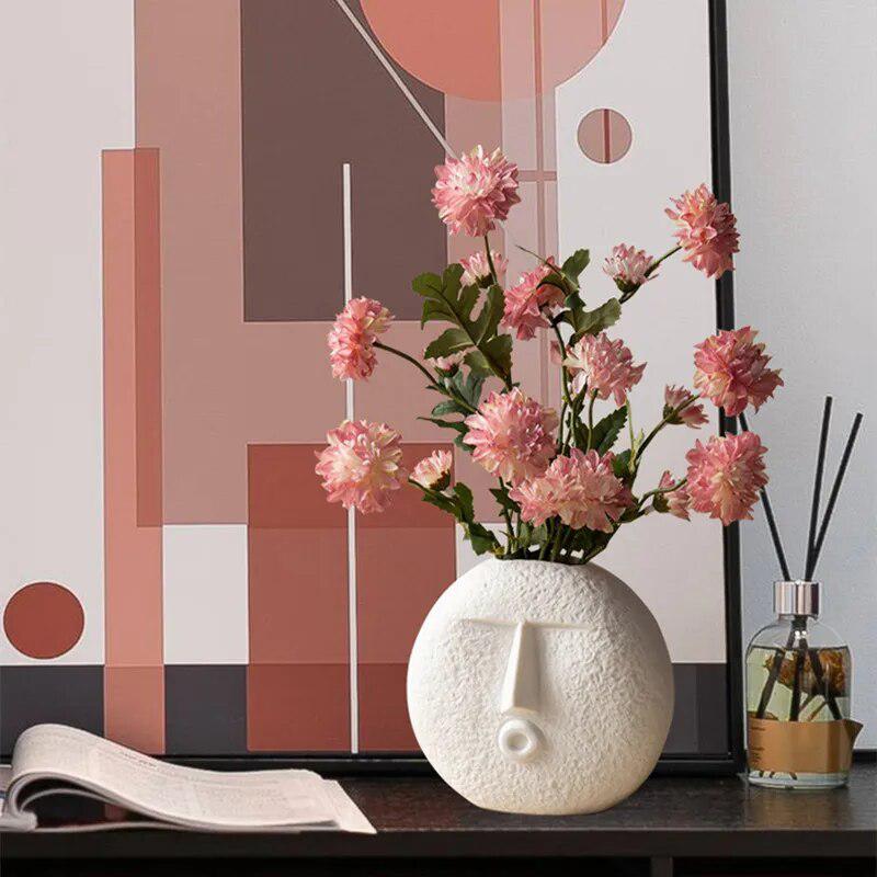 Nordic Decor Rustic Home Decor Flower Vase-Vase-Arlik interiors