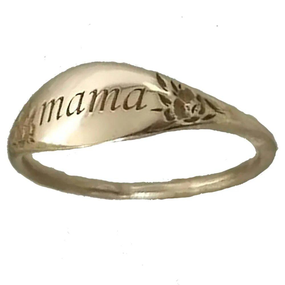 Mama Rings for Mother&#39;s Day Gift Simple Lettering Statement Ring Woman Finger Jewelry Mother and Kids Rings Accessories-Arlik interiors