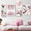 Peony Cherry Blossom Wall Art Posters And Prints-Arlik interiors