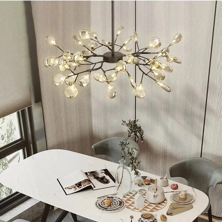 Modern LED Pendant lights Gold Black tree branch Chandeliers room decor Bedroom Dining Living Room Luster Lamp Home Decoration-Arlik interiors