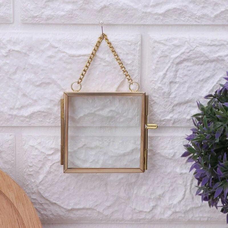 Creative DIY Chain Retro Metal Photo Frame-Photo Frame-Arlik interiors