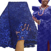 High Quality Cord Embroidery Sequence African Wedding Women Laces 5yrds BENNYS 