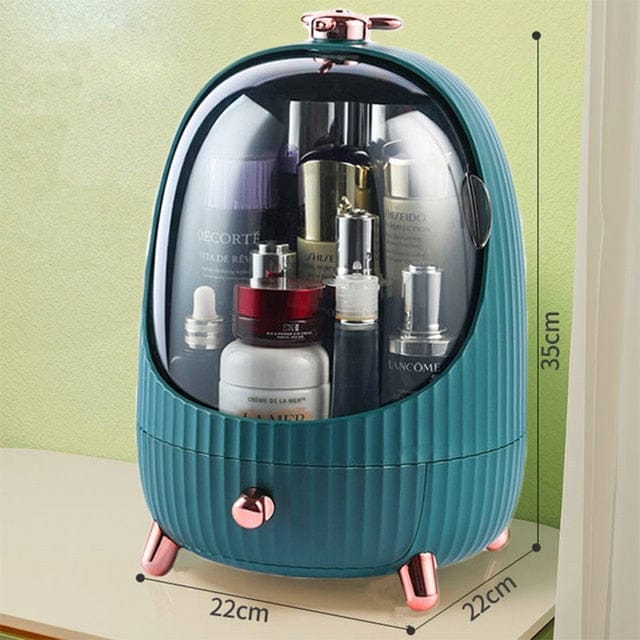 High Quality Makeup Storage Case LED Light With Fan Make Up Organizer BENNYS 