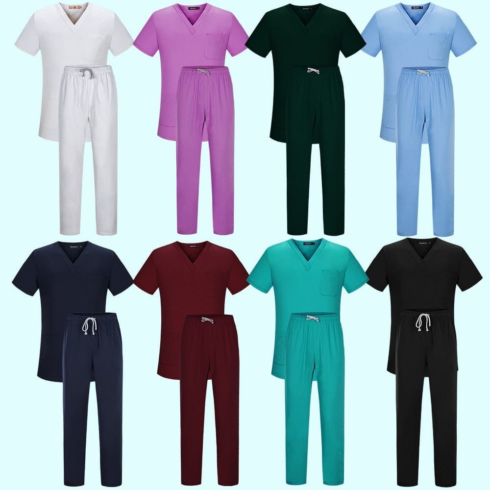 High Quality Medical Uniforms Unisex V-Neck Work clothes BENNYS 