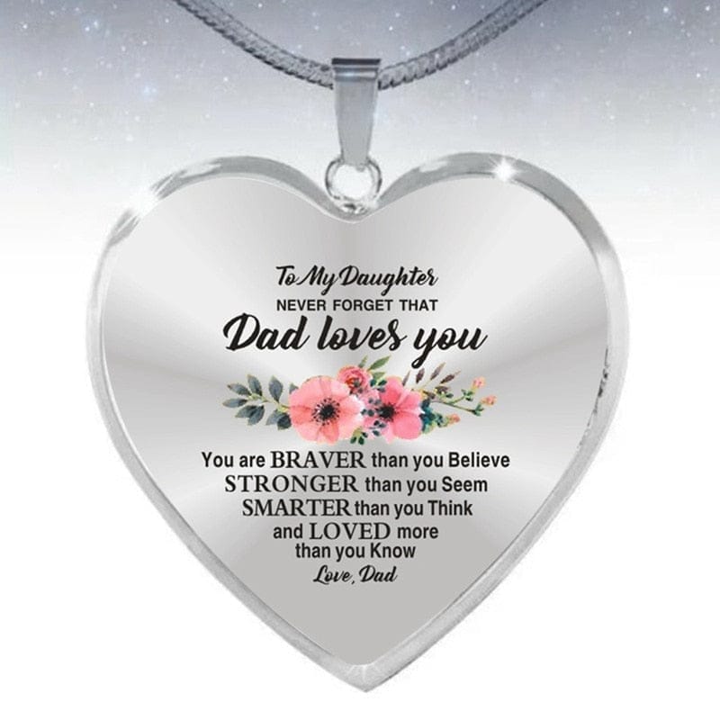 Necklace to clearance daughter from dad