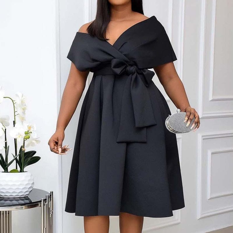 Party dress for fat on sale womens