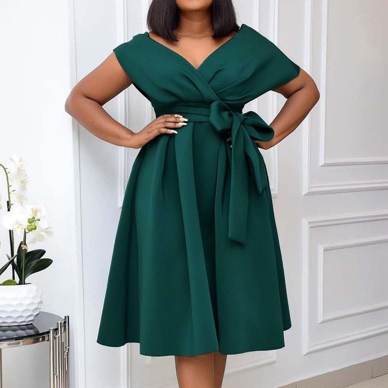 Stunningly Amazing Designer Plus Size Dress - Bennetta Cocktail Dress 