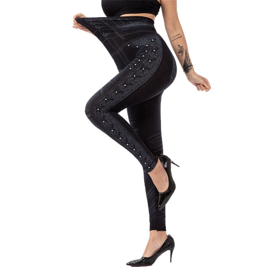 High Waist Leggings Women's Fashion Sexy Seamless Pants BENNYS 