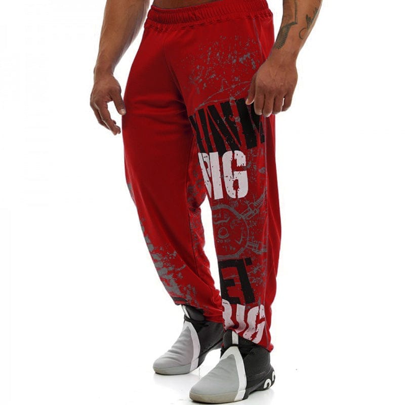 Hip-Hop Trend Print Training Sports Trousers BENNYS 