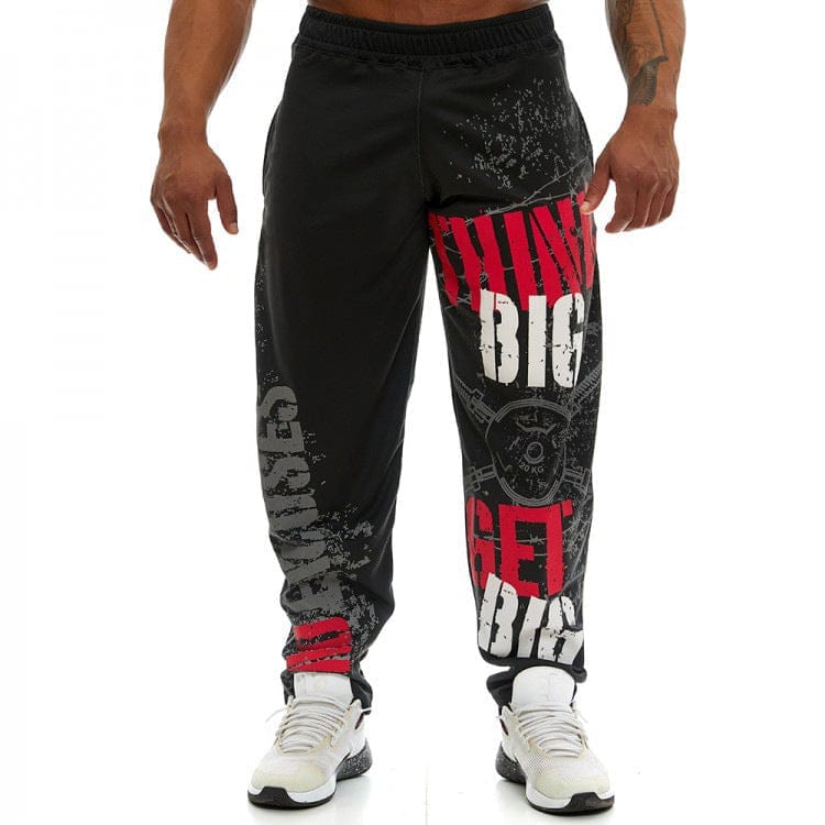 Hip-Hop Trend Print Training Sports Trousers BENNYS 