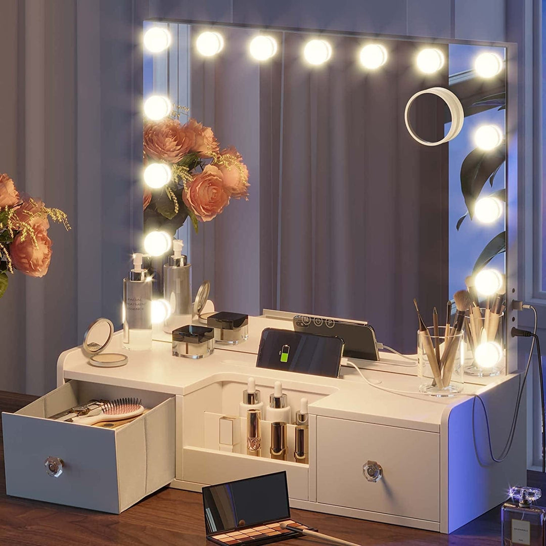 Hollywood Vanity Mirror with Adjustable Lights BENNYS 