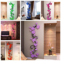 Home Décor Large Paper Flowers Living Room Bedroom DIY Home Decals BENNYS 