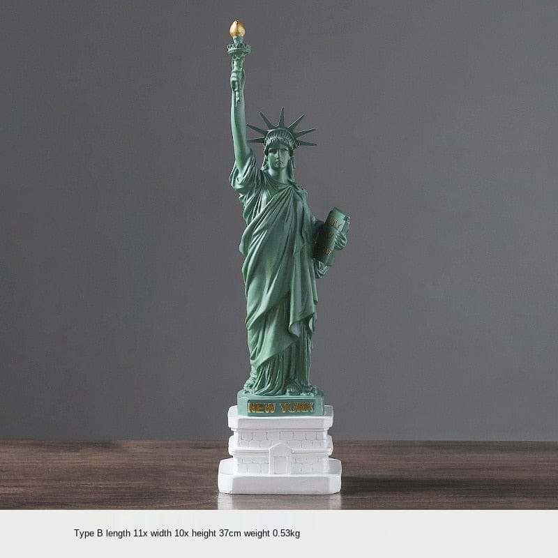 Home Decoration Statue of Liberty Resin Sculpture BENNYS 