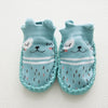 Hot Baby Socks For Babies Rubber Soles Cartoon Animals Anti Slip Shoes BENNYS 