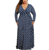 Hot Selling Women's Dots Print Design Dress BENNYS 