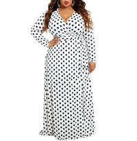 Hot Selling Women's Dots Print Design Dress BENNYS 