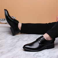 Hot sale men's leather shoes BENNYS 