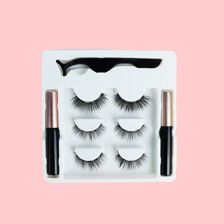 Imitation mink hair magnetic suction false eyelashes BENNYS 