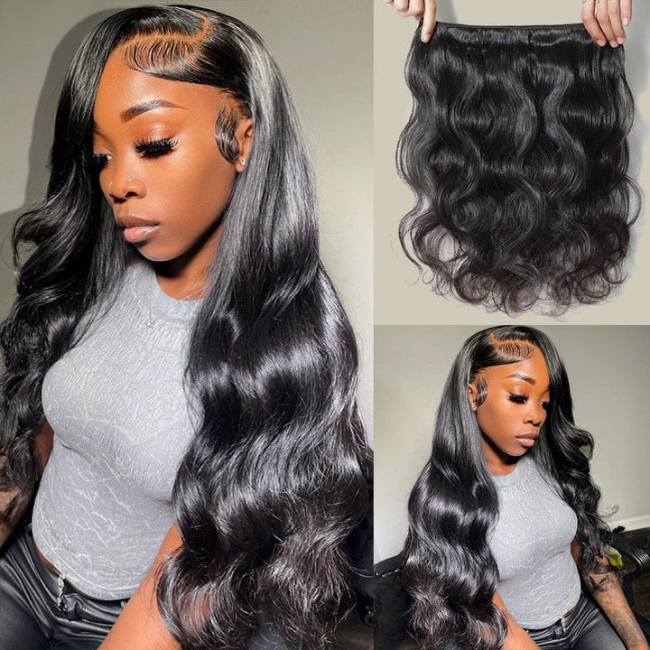 Indian Remy Raw Unprocessed Human Hair Water Wave Extensions BENNYS 