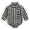 Infant Clothing Autumn and Winter Plaid Baby Boy Romper BENNYS 