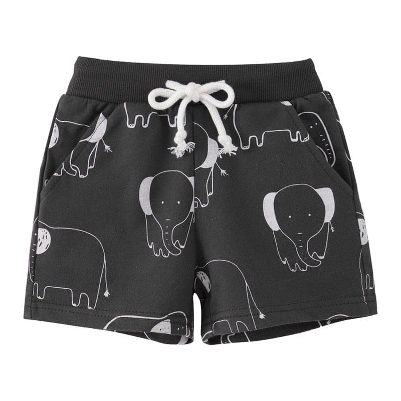 Jumping Meters New Arrival Boys Girls Shorts Animal  Cartoon Print Cars Baby Trousers Summer Pants BENNYS 