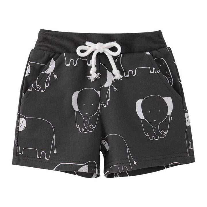 Jumping Meters New Arrival Boys Girls Shorts Animal  Cartoon Print Cars Baby Trousers Summer Pants BENNYS 