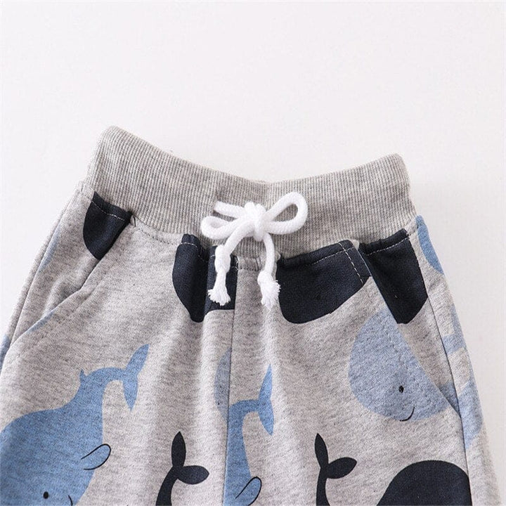 Jumping Meters New Arrival Boys Girls Shorts Animal  Cartoon Print Cars Baby Trousers Summer Pants BENNYS 