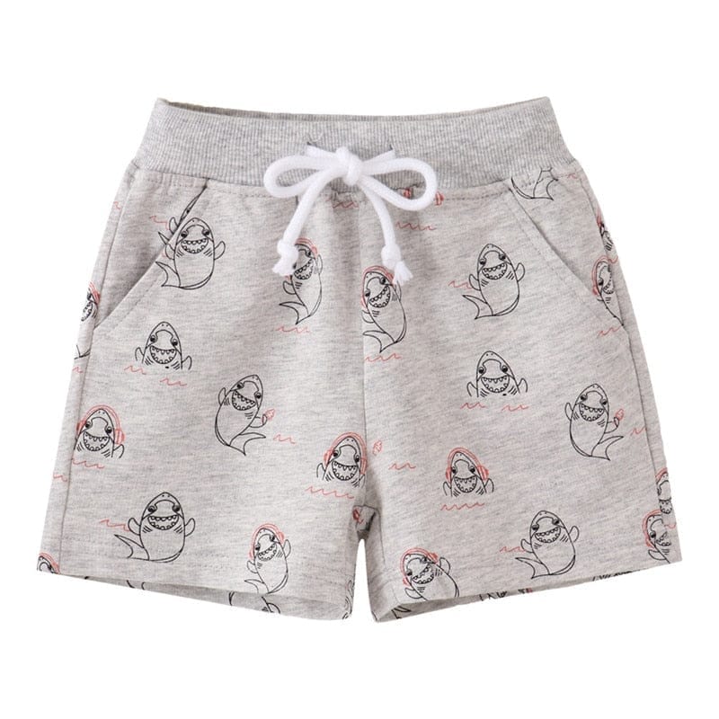 Jumping Meters New Arrival Boys Girls Shorts Animal  Cartoon Print Cars Baby Trousers Summer Pants BENNYS 